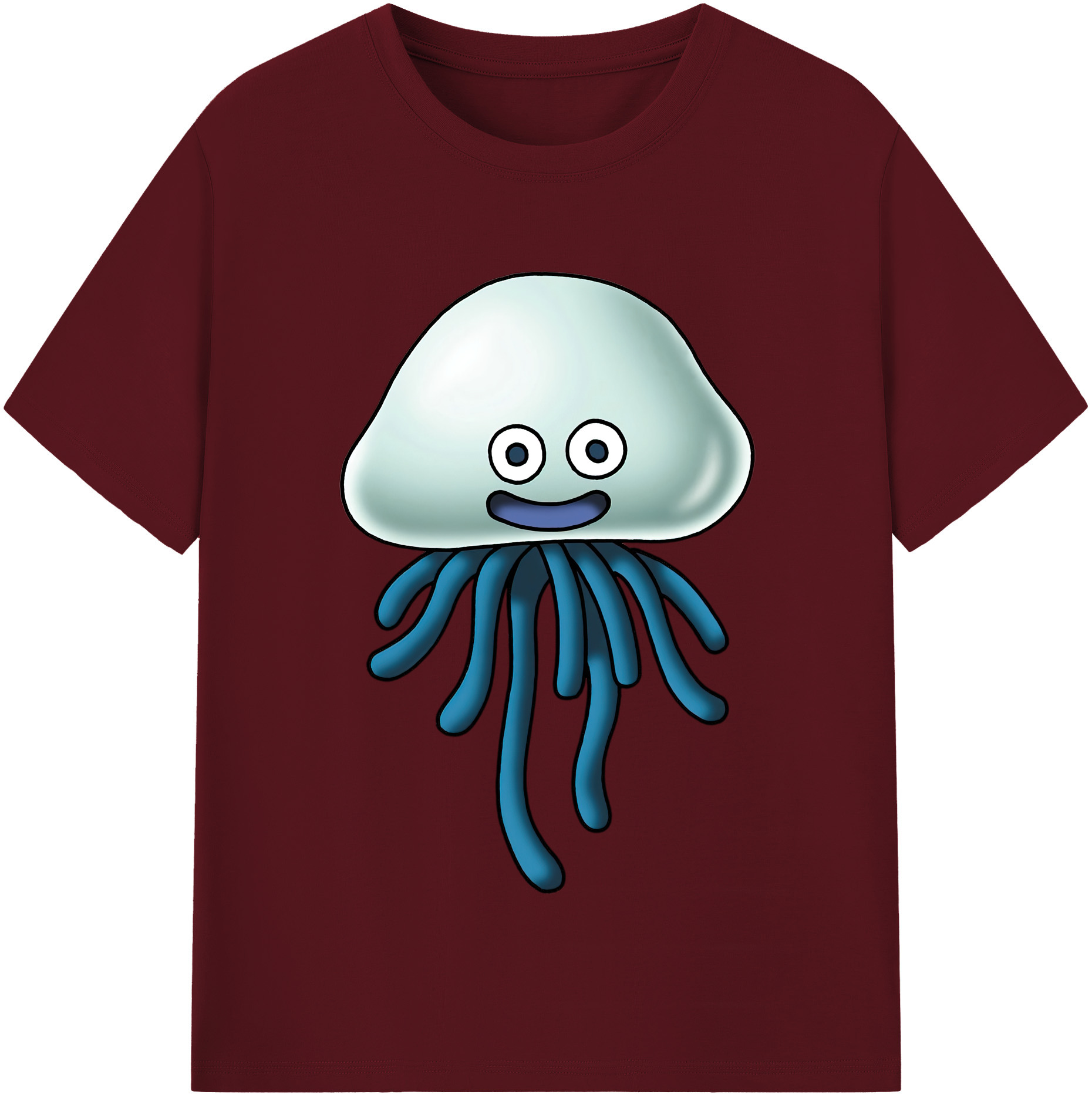 （画像用） ドラゴンクエスト Doragon Kuesuto Dragon Quest 綿100％半袖Tシャツ（フロントプリント）